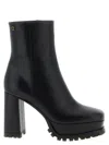 Gianvito Rossi Harlem Ankle Boot In Black