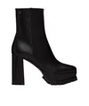 Gianvito Rossi Harlem High-heeled Ankle Boots In Black