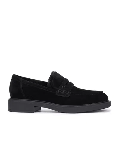 Gianvito Rossi Harris Loafer Shoes In Black