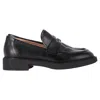 Gianvito Rossi Harris Penny Loafers In Black Leather In Black
