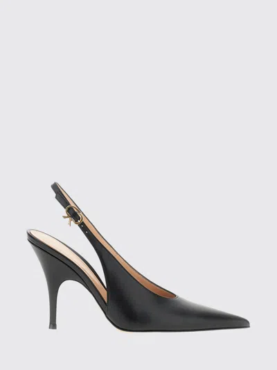 Gianvito Rossi Genuine Leather Heeled Shoes For Women In Brown