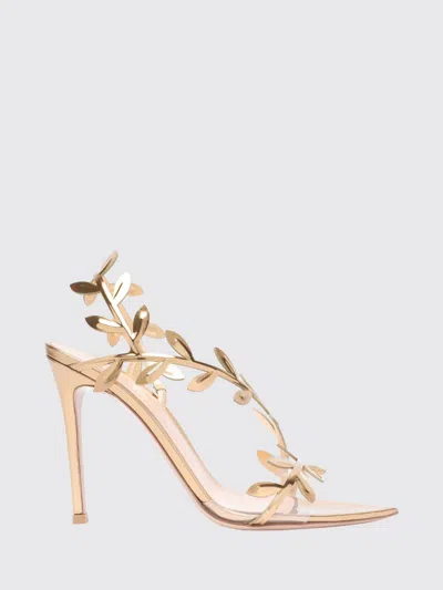 Gianvito Rossi Heeled Sandal Woman Color Gold