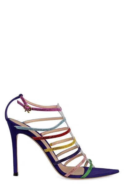 Gianvito Rossi Heeled Sandals In Blue