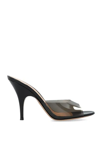 GIANVITO ROSSI GIANVITO ROSSI SOFIA TRANSPARENT-HEEL MULES