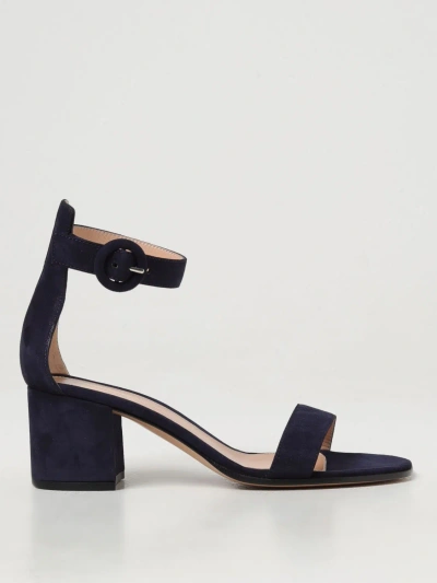 Gianvito Rossi Heeled Sandals  Woman Colour Blue