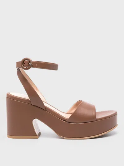 Gianvito Rossi Heeled Sandals  Woman Color Brown