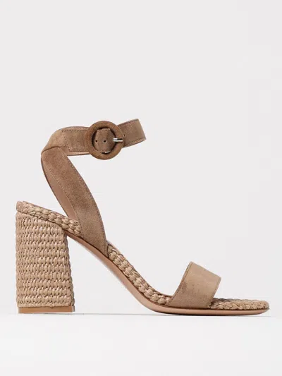 Gianvito Rossi Heeled Sandals  Woman Color Camel In Camel/natural