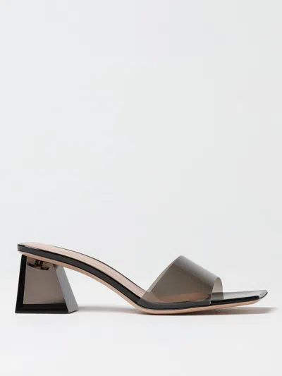 GIANVITO ROSSI HEELED SANDALS GIANVITO ROSSI WOMAN COLOR GREY,G46963020