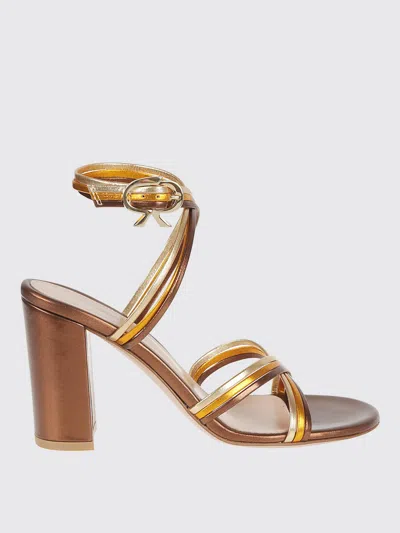 GIANVITO ROSSI HEELED SANDALS GIANVITO ROSSI WOMAN COLOR MULTICOLOR,G62359005