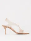 Gianvito Rossi Metropolis 70 Pvc And Leather Stiletto Sandals In Pink