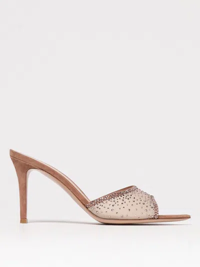 GIANVITO ROSSI HEELED SANDALS GIANVITO ROSSI WOMAN COLOR PINK,G54756010