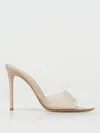 GIANVITO ROSSI HEELED SANDALS GIANVITO ROSSI WOMAN COLOR PINK,F12473010