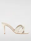 Gianvito Rossi Amour Twisted Detail Mules In White