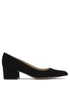 Gianvito Rossi Piper Suede Leather Pumps