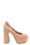 Gianvito Rossi Leather Pumps In Beige