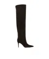 Gianvito Rossi 90mm Hansen Suede Boots In Multi