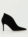 Gianvito Rossi 85mm Vania V-vamp Pumps In Black