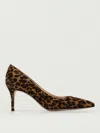Gianvito Rossi Gianvito 70 Leopard-print Suede Pumps Shoes In Brown