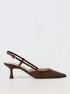 Gianvito Rossi 55mm Ascent Slingback Pumps In Brown