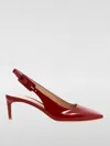 Gianvito Rossi Stiletto Heel 'ric' Slingbacks In 红色
