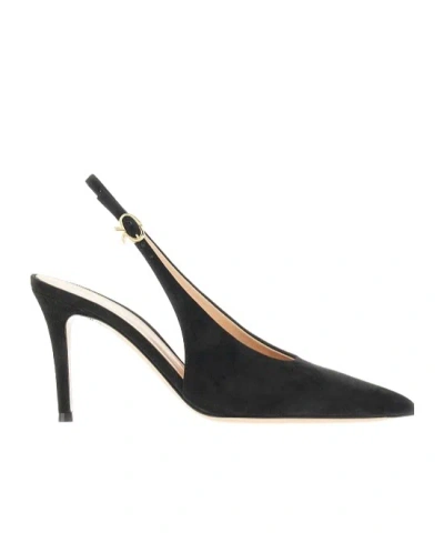 GIANVITO ROSSI GIANVITO ROSSI ROBBIE POINTED TOE SLINGBACK PUMPS