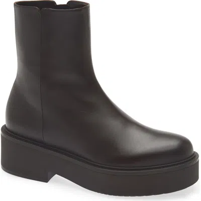Gianvito Rossi Hiro Biker Boot In Moka