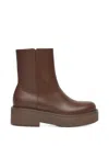 Gianvito Rossi Hiro Platform Boots In Multi