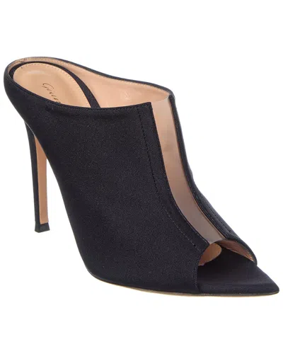 Gianvito Rossi Hiroko Leather Mule In Black