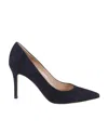 Gianvito Rossi Pointed-toe Slip-on Pumps In Black