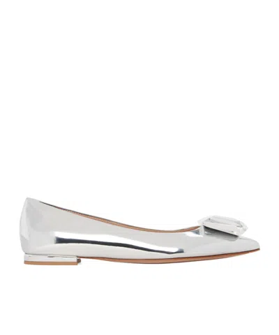 GIANVITO ROSSI JAIPUR 05 BALLET FLATS