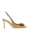 Gianvito Rossi Jaipur Sling In Nude