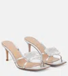 Gianvito Rossi Jaipur Embellished Leather Mules In Silver