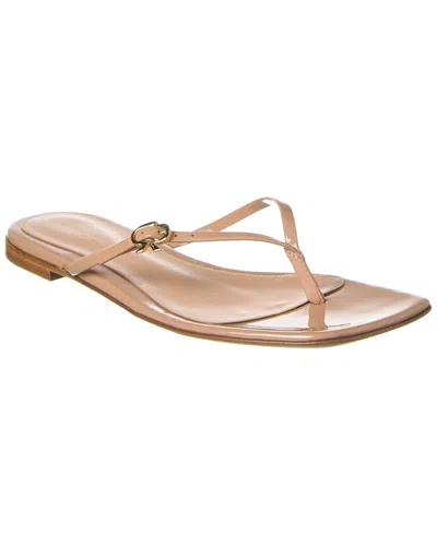 Gianvito Rossi Jaipur Flat In Gold