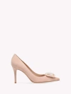 Gianvito Rossi 85mm Jaipur Crystal-embellished Pumps In Pink