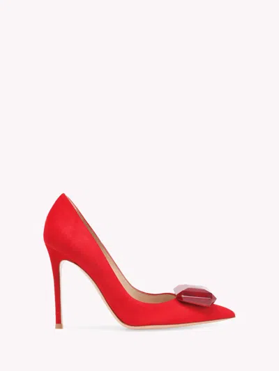 Gianvito Rossi Jaipur Pump In Red