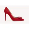 Gianvito Rossi Jaipur 105 Embellished Suede Pumps In Red