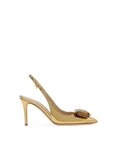 GIANVITO ROSSI WOMEN'S JAIPUR SLING PUMPS