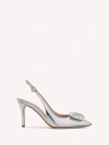 Gianvito Rossi Jaipur Sling In Silver