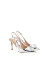 Gianvito Rossi With Heel Silver In Silver Tone