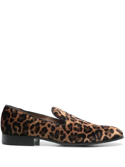 Gianvito Rossi Jean Loafers In Neutrals