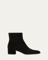 Gianvito Rossi Joelle 45 Booties In Black