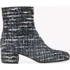 Gianvito Rossi Ankle Boots 45 Aus Tweed In Blue