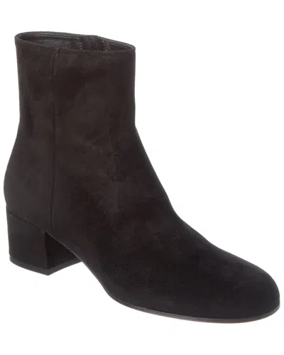 Gianvito Rossi Joelle 45 Suede Boot In Black
