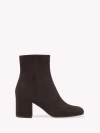Gianvito Rossi Zippered Short Boots In Brown