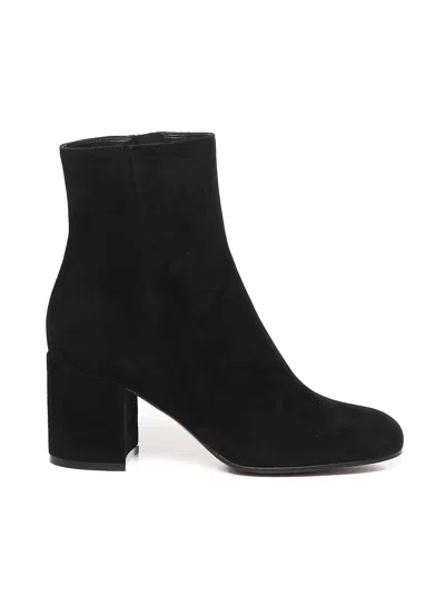 Gianvito Rossi Joelle Suede Boots In Black