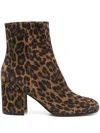 Gianvito Rossi 70mm Joelle Leopard-print Boots