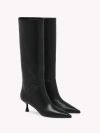 Gianvito Rossi 55mm Joyce Pointed-toe Boots In Black