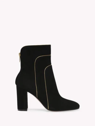 Gianvito Rossi Juliette Booties In Black