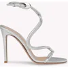 Gianvito Rossi Jungle Mamba Sandal In Metallic