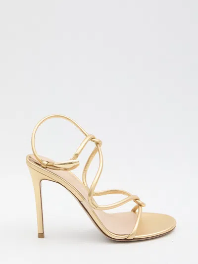 Gianvito Rossi Jungle Mamba Sandals In Gray